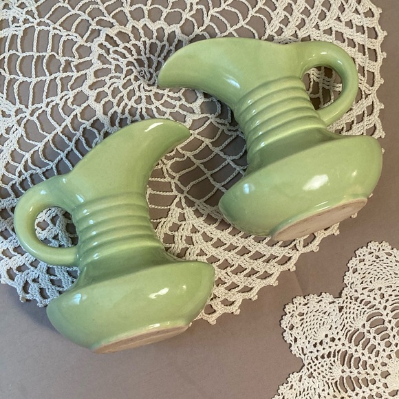 Vintage Art Deco FAPCO Ewer Pitcher Vases - Picture 5 of 15